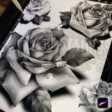 37 Chicano Realistic Roses Tattoo Procreate Brushes for iPad