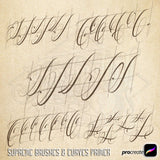 Supreme Lettering BrushPack // Procreate Pack