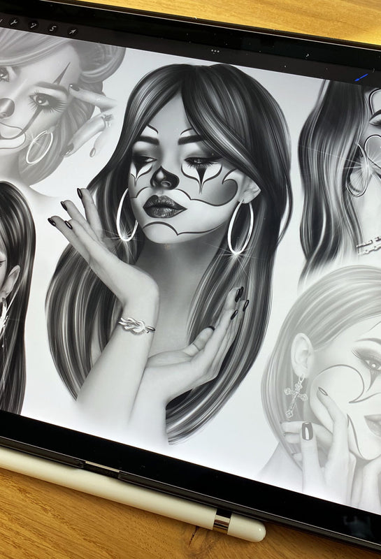 Brushestock - Team of Pro Tattoo Artists creators of Procreate Tattoo Brushes