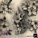 60 Realistic Cherry Blossom Tattoo Procreate Brushes
