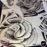 Chicano Tattoo Procreate Brushes: Money Roses Collection