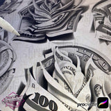 Chicano Tattoo Procreate Brushes: Money Roses Collection