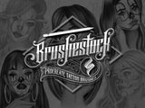 20 Payasas Tattoo Clown Girls in Black and Grey Chicano Tattoo Procreate Brushes for iPad and iPad pro by Brushestock