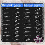 4 Chicano Tattoo Lettering Fonts Brush Pack Volume 2 for Procreate application on iPad and iPad pro.jpg