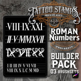 900 Tattoo Brushes and 18 sets in this pack Pack for Procreate app on iPad & iPad pro