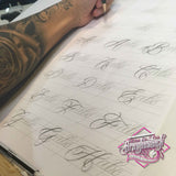 218 Chicano Lettering Tattoo Brushes in this Brushset Pack for Procreate app on iPad