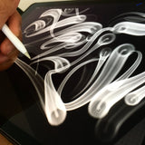 Fat Cap Graffiti Brush for Procreate application created by Brushestock