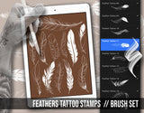 900 Tattoo Brushes and 18 sets in this pack Pack for Procreate app on iPad & iPad pro
