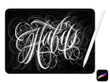 Chicano Lettering Tattoo Procreate brush - Brushestock