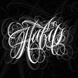 Chicano Lettering Tattoo Procreate brush - Brushestock
