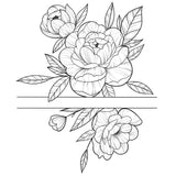 Peony Tattoo Set V1 // Brushes for Procreate - Brushestock