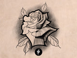Tattoo Procreate Pack with Roses and Black and Grey Whip Tattoo for iPad and iPad Pro