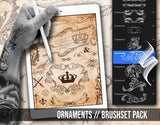 900 Tattoo Brushes and 18 sets in this pack Pack for Procreate app on iPad & iPad pro