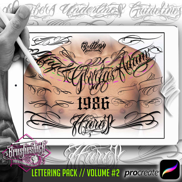 Chicano Calligraphy Font Lettering Tattoo Book Writing Design Pattern  Template 0 | eBay
