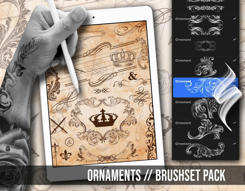 Ornaments // BrushSet Pack - Brushestock