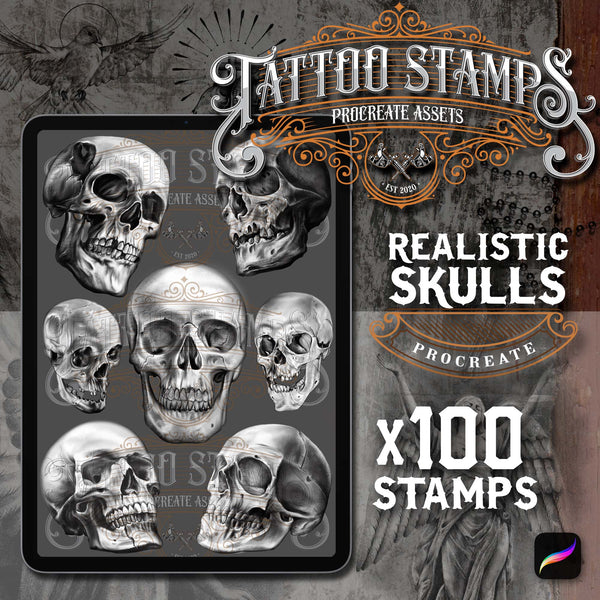 Skull Clock Tattoo | Realistic Temporary Tattoos – TattooIcon